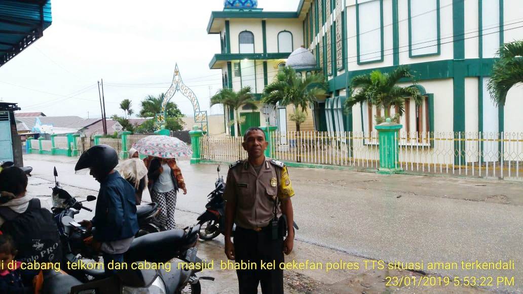 Pastikan kamtibmas, Bhabin Gelar Patroli