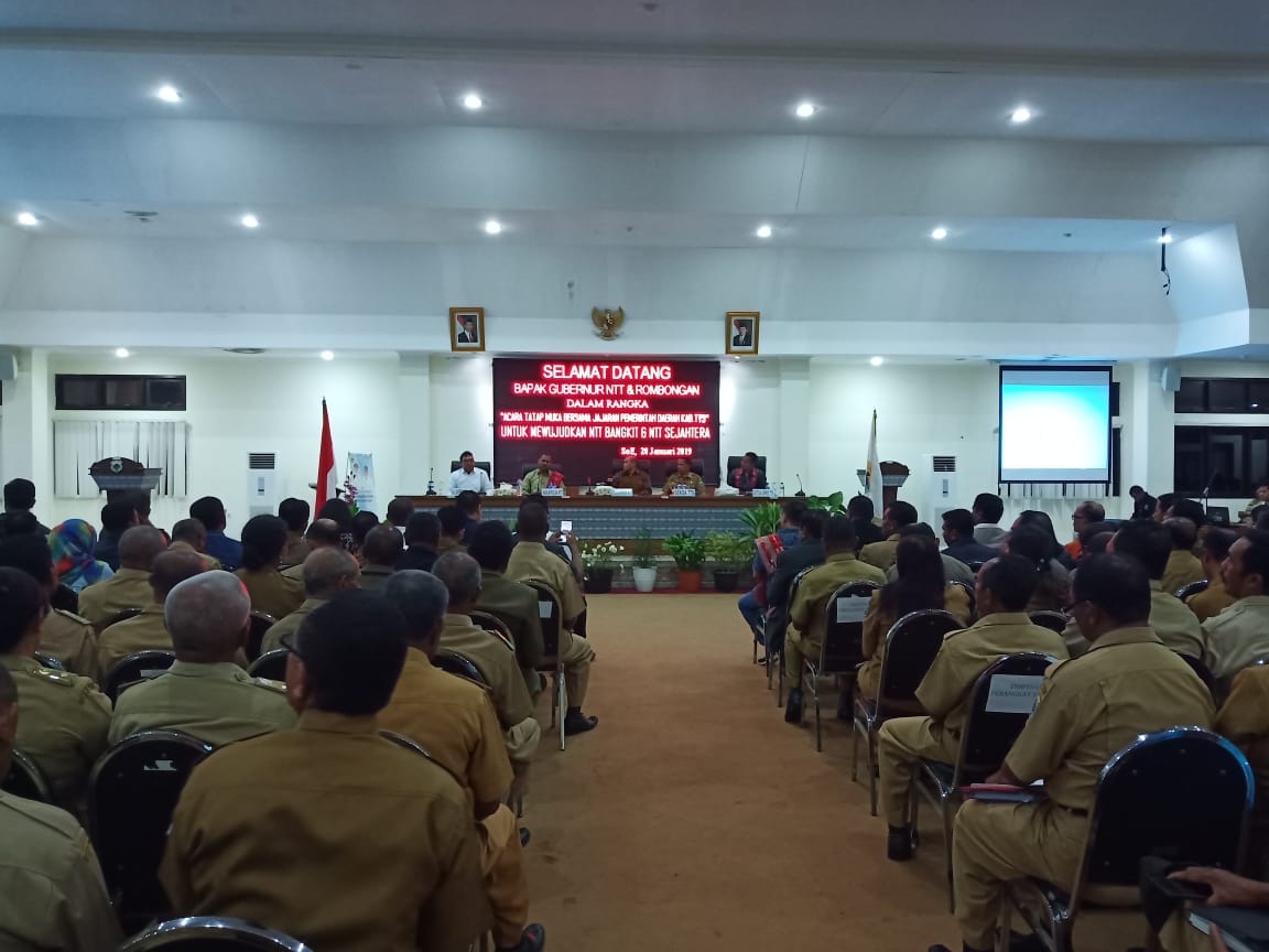 Tatap Muka Waka Polda NTT Bersama Jajaran Pemda Kab. TTS