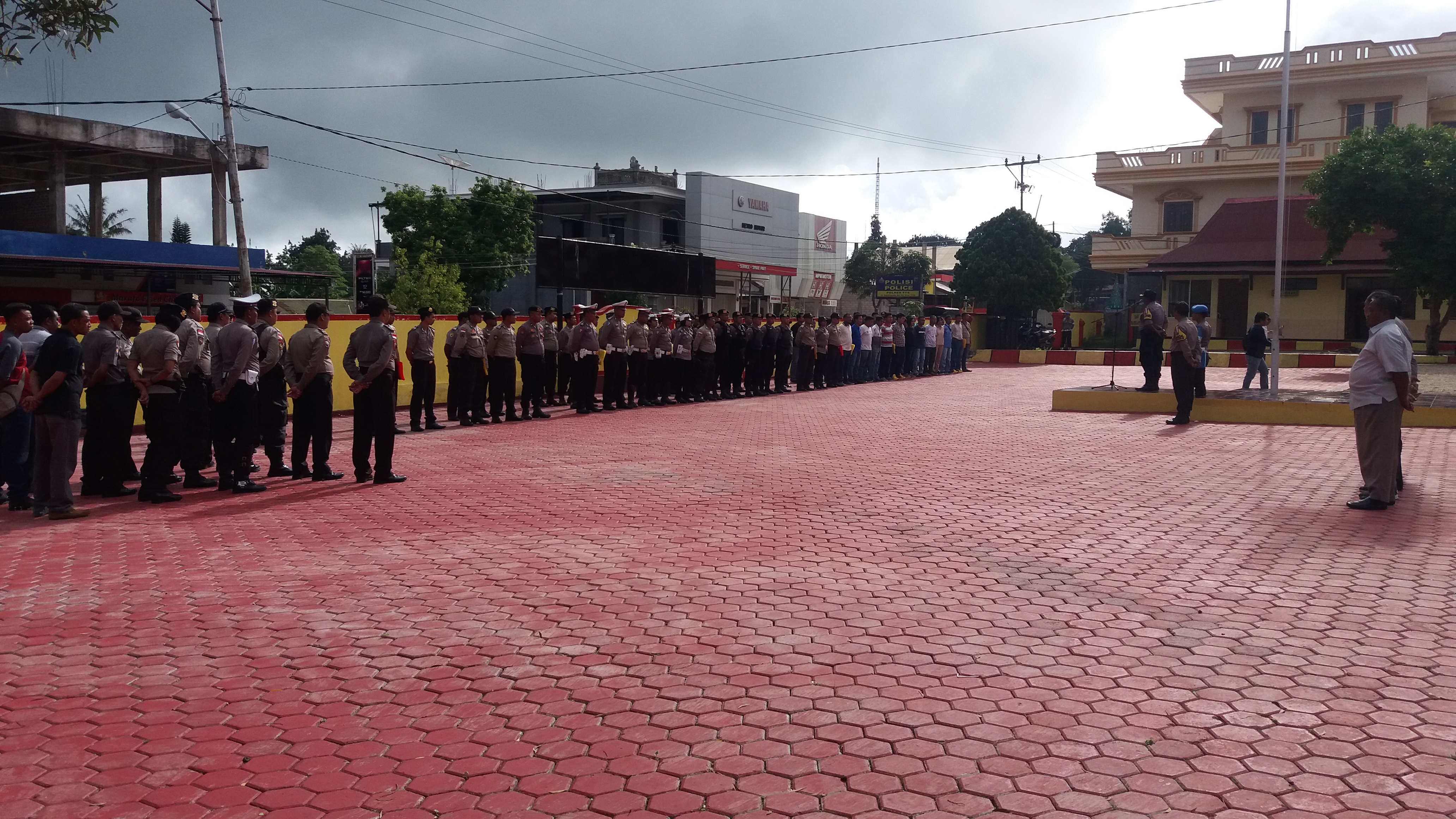 Latih Kesiap –siagaan, Polres TTS Gelar Apel PLB