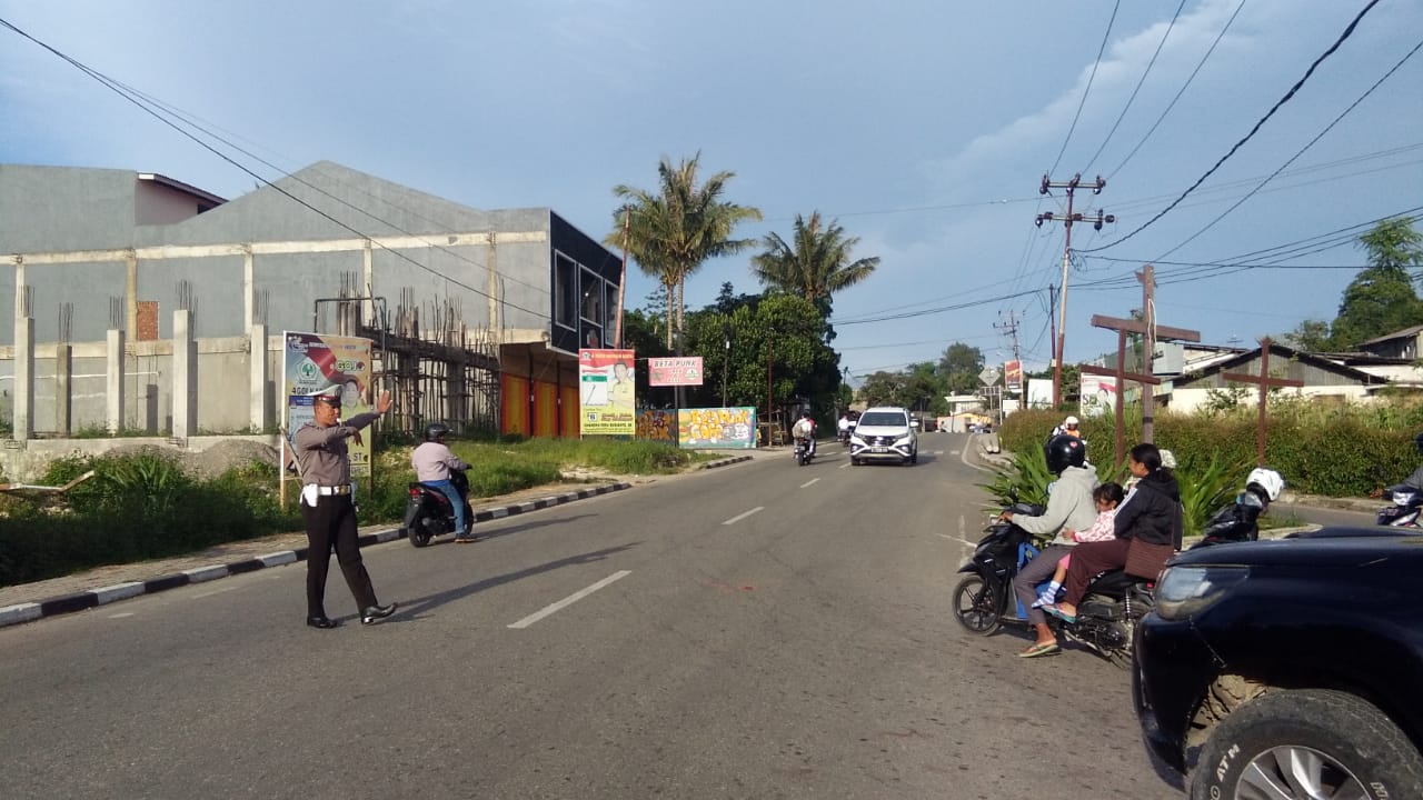 Sat Lantas Polres TTS: Pengaturan Lantas Demi Keselamatan Pengguna Jalan