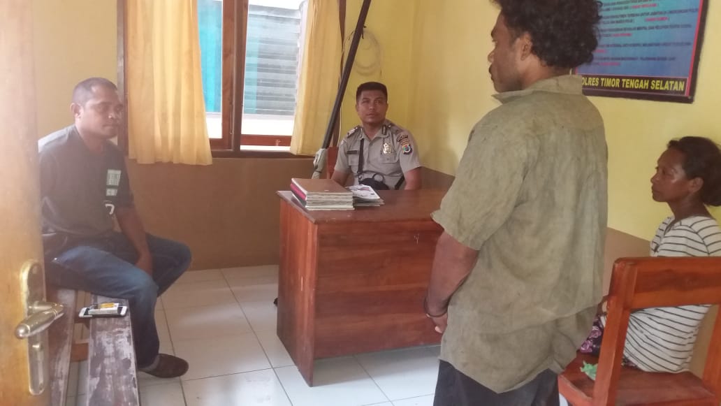Masalah KDRT, Kanit Binmas Polsek Batu Putih Bantu Selesaikan