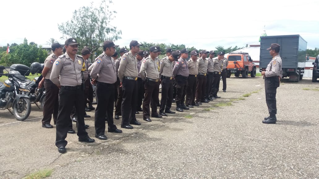 Kasat Binmas Polres TTS Pimpin Apel Bulanan Bhabinkamtibmas