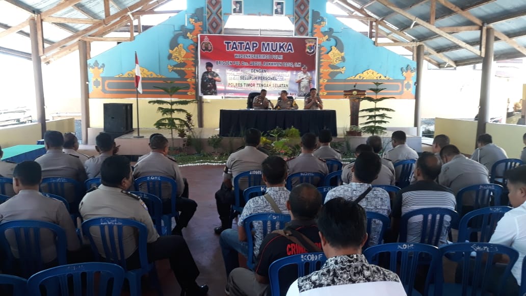 Waka Polres TTS : Laksanakan Tugas Secara Profesional, Prosedural dan Proporsional