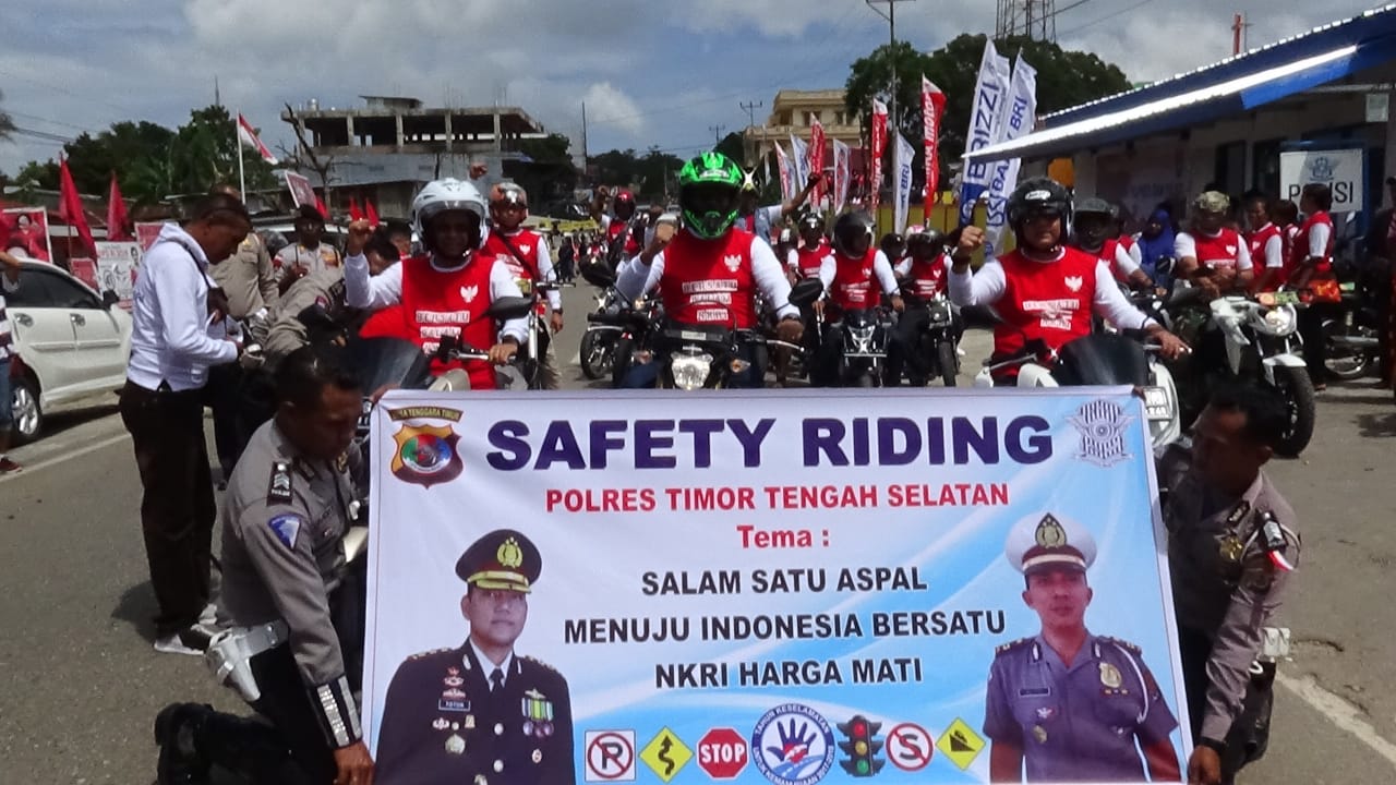 Polres TTS ,Menggelar Kegiatan  Safety Riding