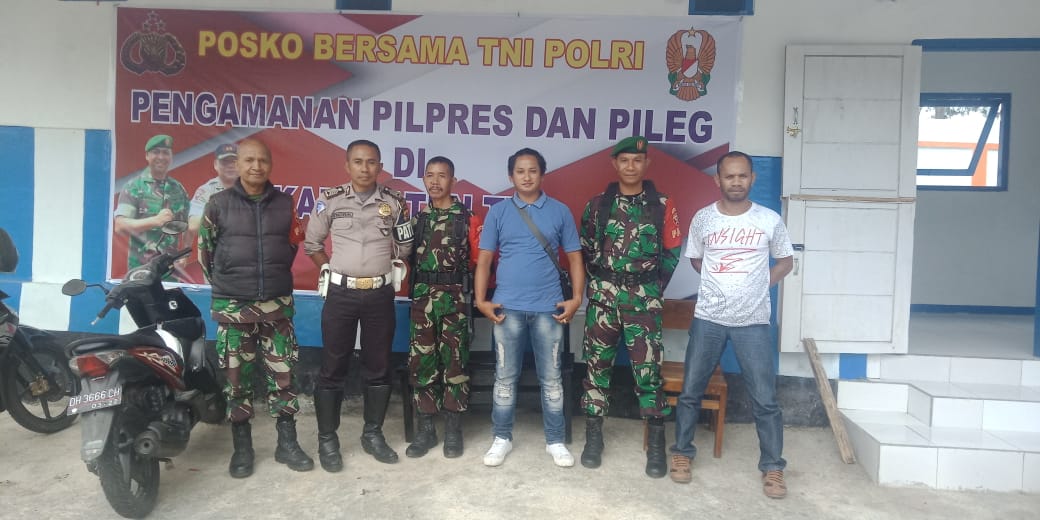 Jelang Pemilu Tahun 2019, Polres TTS Bangun Posko Bersama TNI-Polri