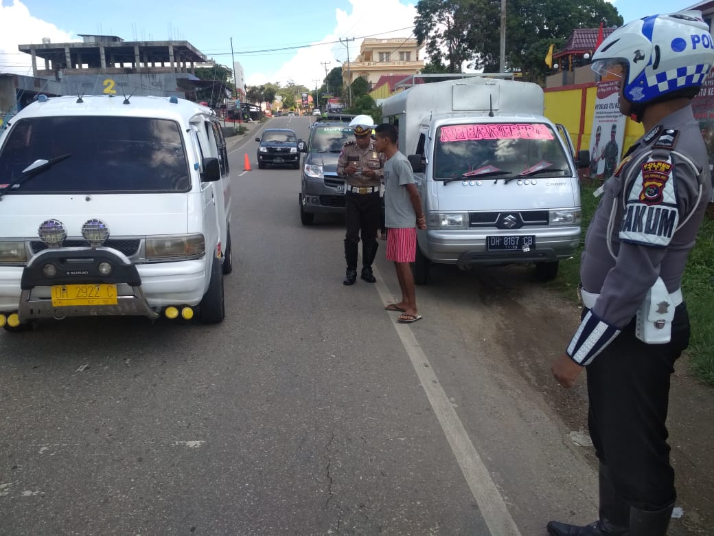 Operasi Keselamatan, Sat Lantas Polres TTS Gelar Penertiban Ranmor