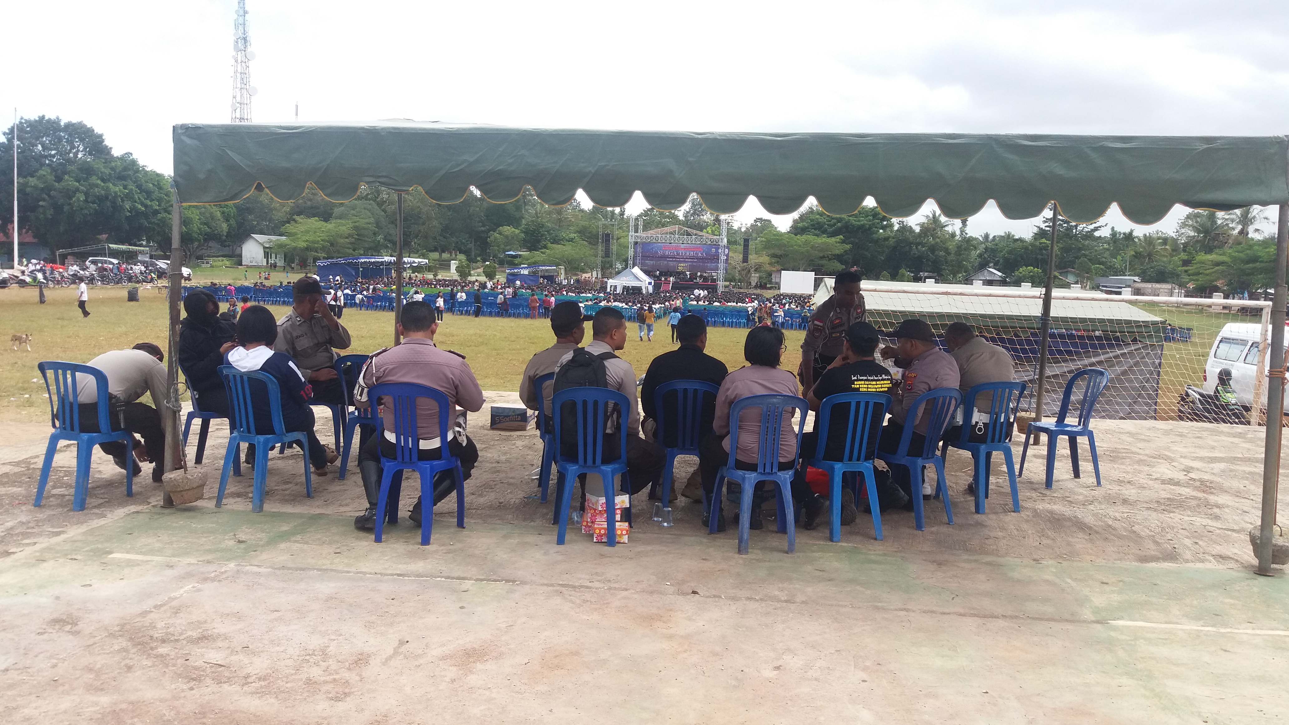Pengamanan KKR Oleh Personil Polres TTS