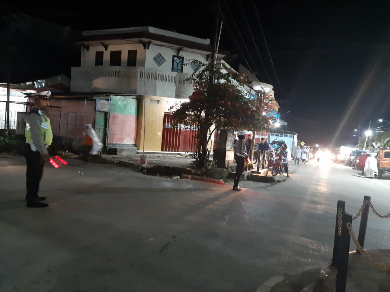 Aman dan Lancarnya Sholad Tarawih, Polres TTS Gelar Pengamanan