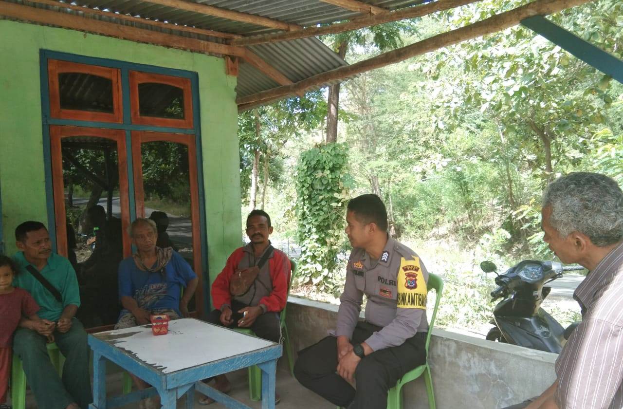 Promblem Solving, Bhabinkamtibmas Mediasi Selesaikan Masalah Warga