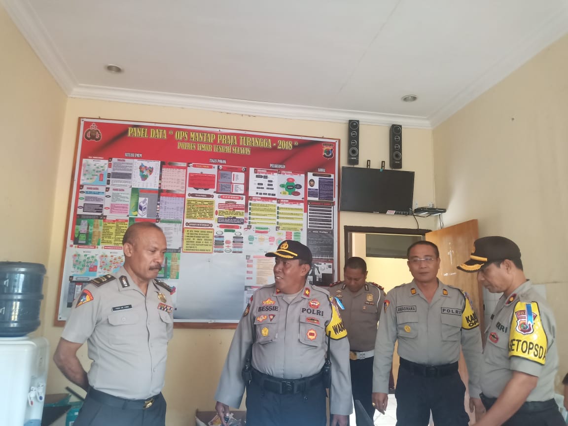 Tim Roops Polda NTT Melaksanakan Supervisi di Polres TTS