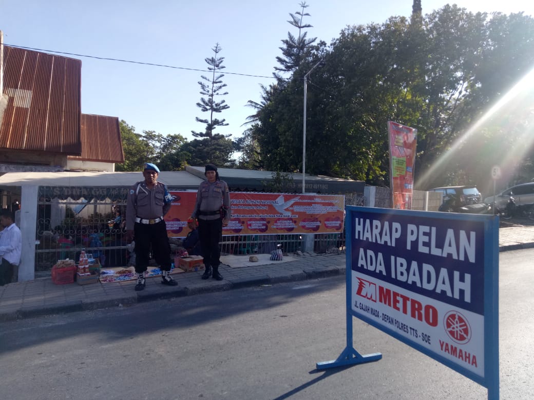 Kegiatan Keagamaan, Polres TTS gelar Pengamanan