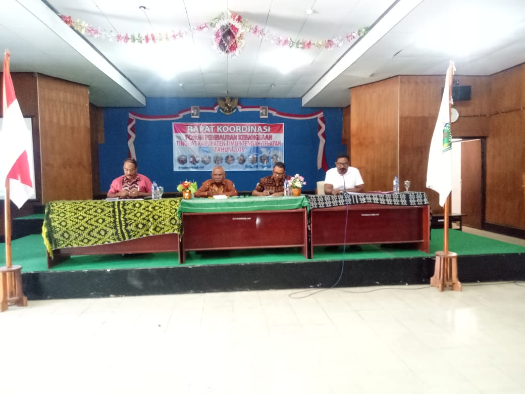 Hadiri Rapat Koordinasi, Kasat Narkoba Polres TTS Beri Materi Tentang Narkoba
