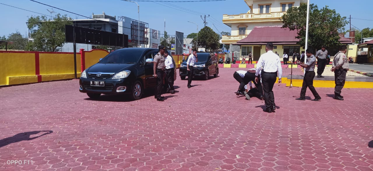 Polres TTS Gelar Pengamanan VIP Protection