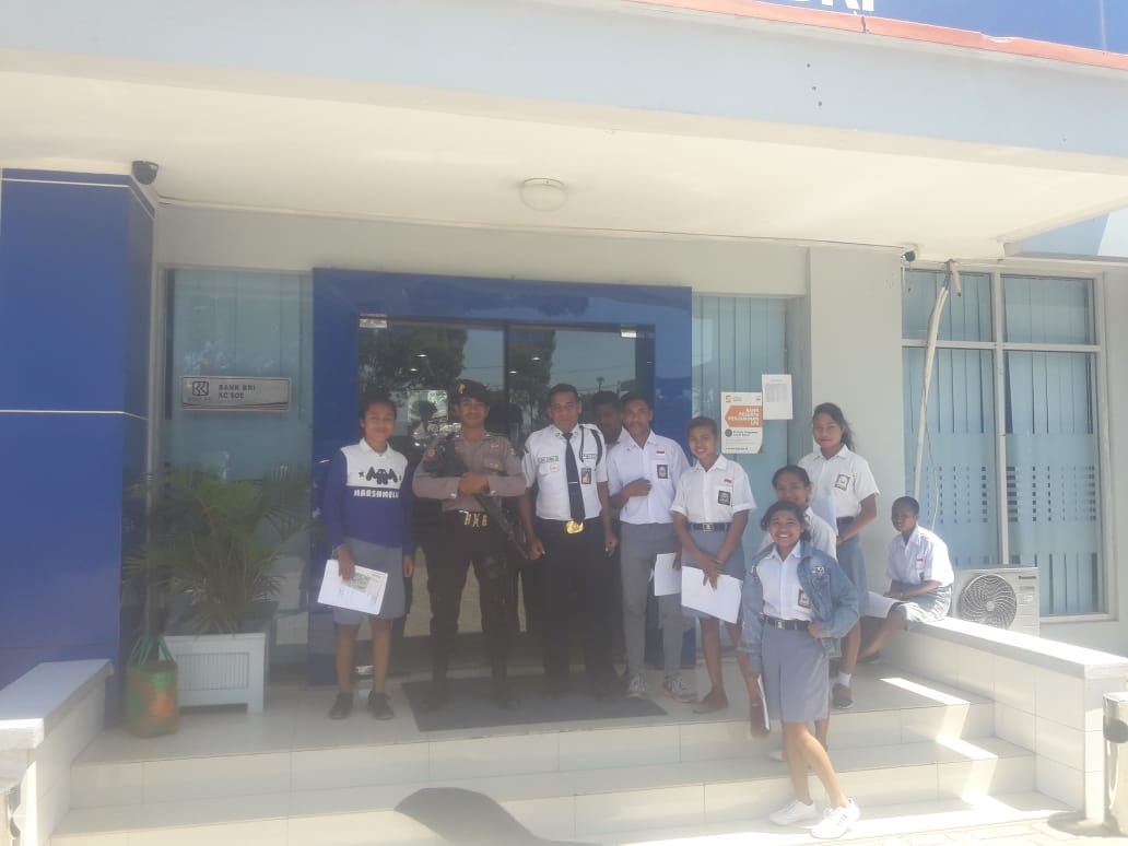 Hadirkan Rasa Aman Bagi Nasabah Bank, Personil Sat Samapta Polres TTS Malaksanakan Pam Obvit