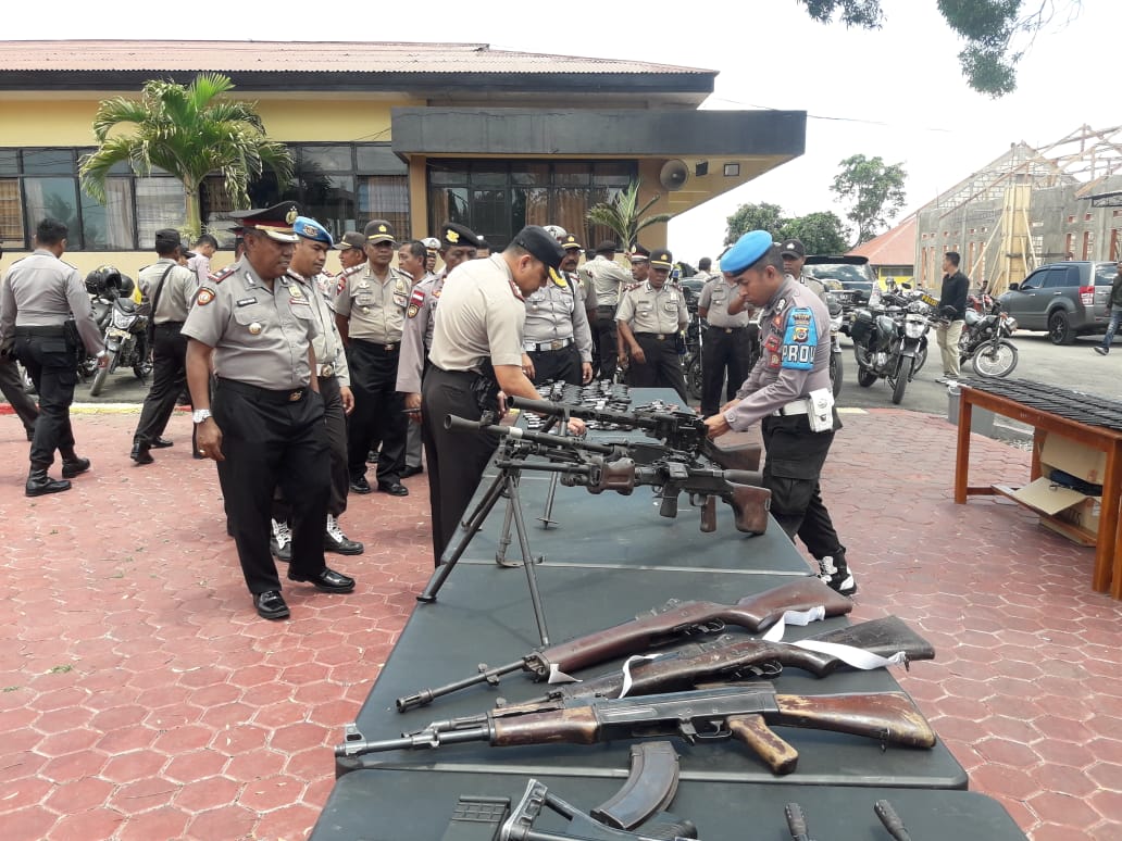 Pengecekan Alutsista Oleh Kapolres TTS