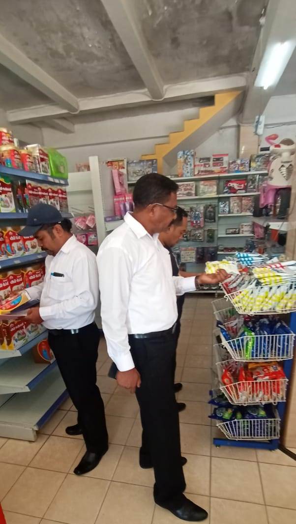 Cegah Peredaran Makanan dan Minuman Kadaluarsa , Sat Res Narkoba Pores TTS Melaksanakan Razia
