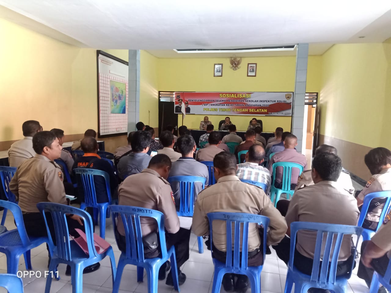 Sosialisasi Penyelenggaraan SIP Oleh Kabag Sumda Polres TTS.
