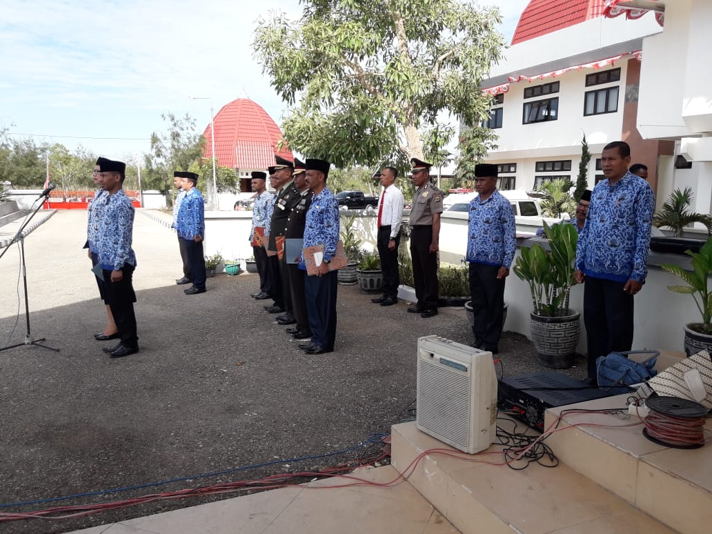 Perwira Polres TTS Hadiri Peringatan Hari Pahlawan