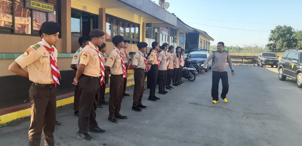 Polres TTS Laksanakan Pelatihan Pramuka Saka Bhayangkara