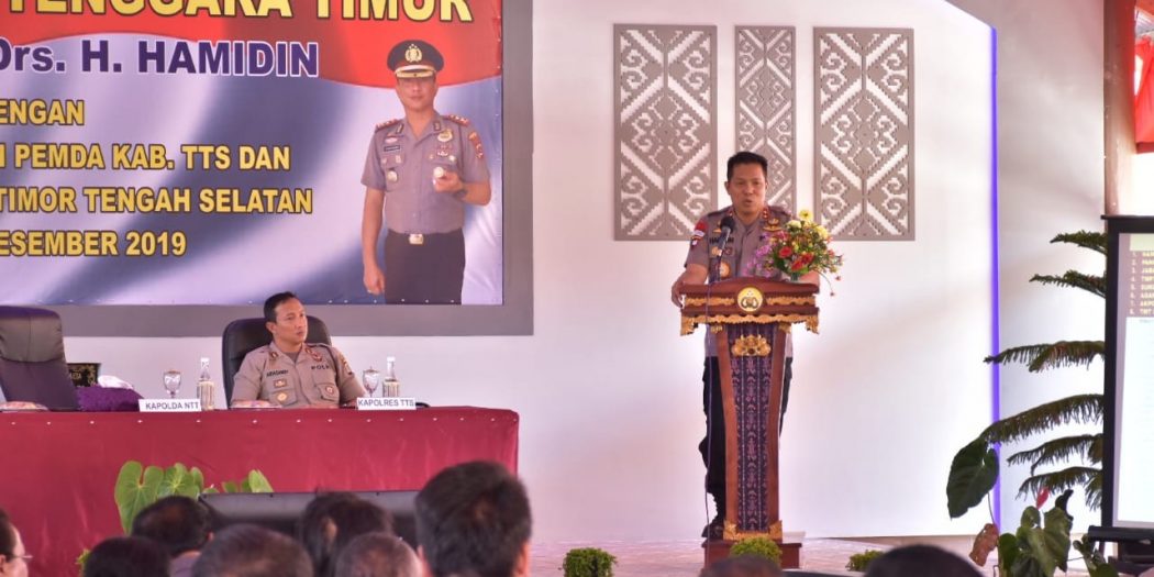 Ini Arahan Kapolda NTT Kepada Forkopimda TTS, ASN Pemda TTS serta Personel Polres TTS