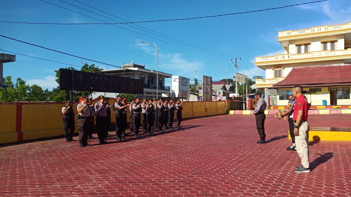 Gelar Apel Siaga, Polres TTS Jamin Keamanan Tahun Baru Imlek di Kabupaten TTS.