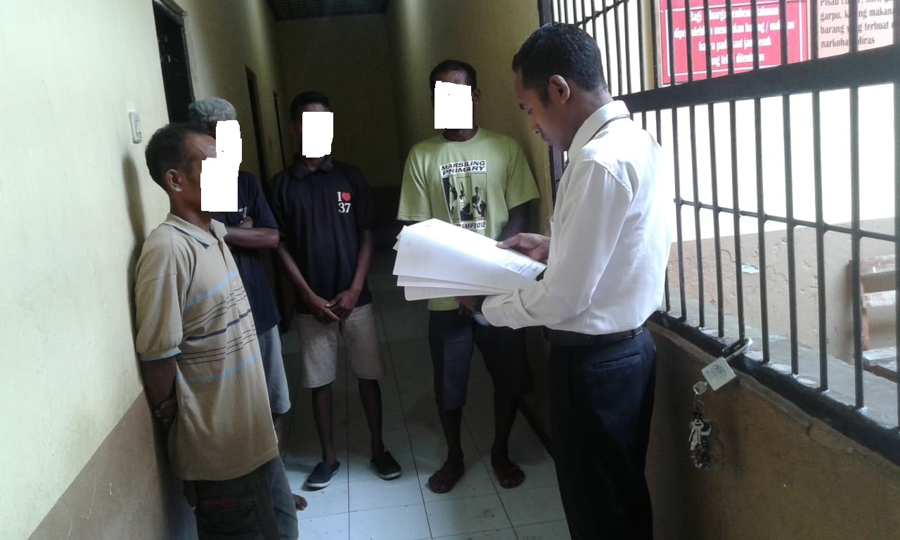 Sat Tahti Polres TTS Rutin Mengecek Tahanan
