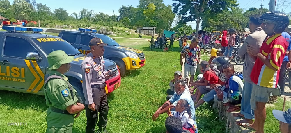 Sat Samapta Polres TTS Patroli Dialogis Demi Mencegah Kriminalitas