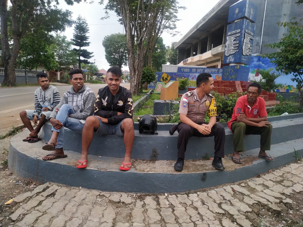 Bhabinkamtibmas Selalu Hadir Ditengah Warga Demi Membina Kamtibmas