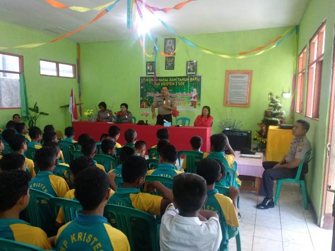 Penyuluhan Kamtibmas Oleh Sat Binmas Polres TTS
