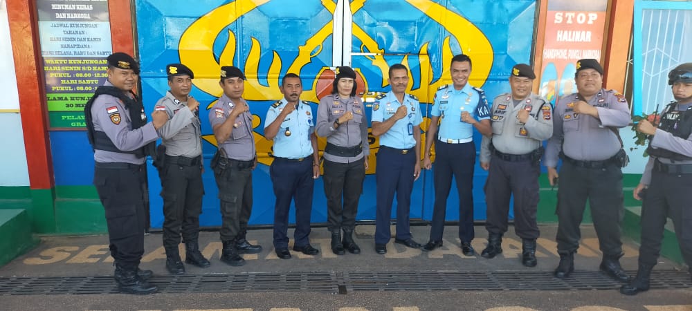 Sat Samapta Polres TTS Patroli Dialogis ke Lapas Soe