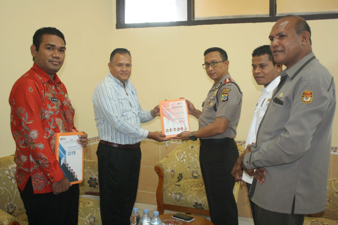 KPU Beri Piagam Penghargaan kepada Polres TTS