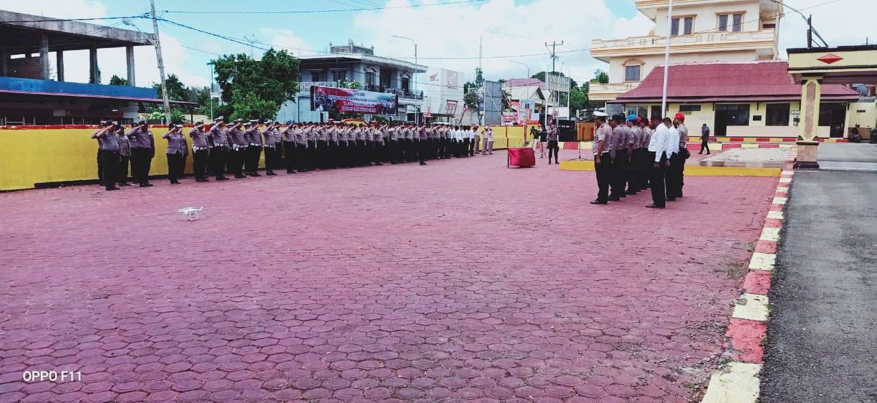 Polres TTS Terima Puluhan Siswa Latja