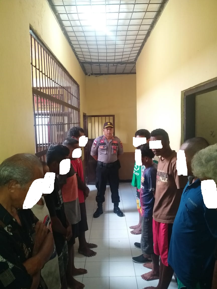 Ka SPKT Polres TTS Rutin Cek Tahanan