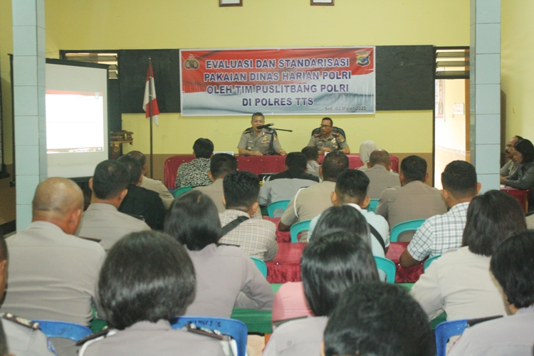 Penelitian dan Supervisi, Tim Puslitbang Polri kunjungi Polres TTS
