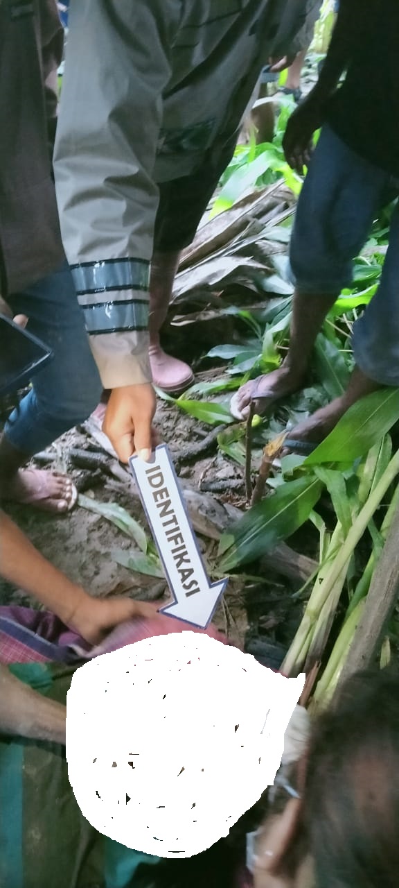 Penemuan Mayat, Polsek Kuanfatu Olah TKP