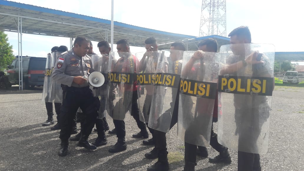 Sat Samapata Polres TTS Rutin Latihan Dalmas