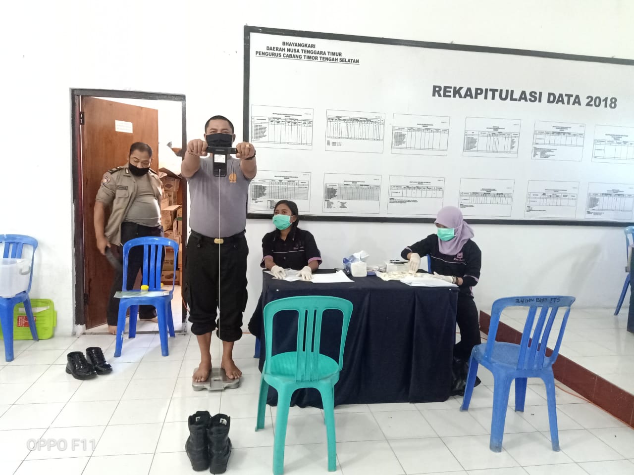 Pastikan Kondisi Tubuh Anggota Polres TTS Tetap Sehat, Polres TTS Laksanakn Rikkes Berkala