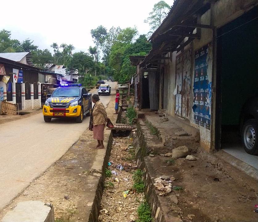 Tinkatkan Kamtibmas, Sat Samapta Polres TTS Melaksanakan Patroli